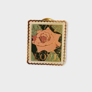 Vintage USPS Love Stamp Pin